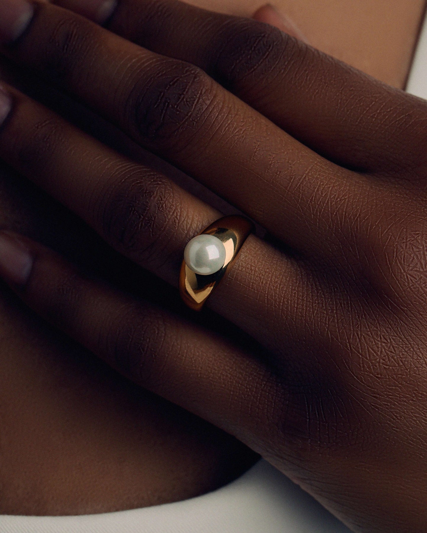 Solara Pearl Ring