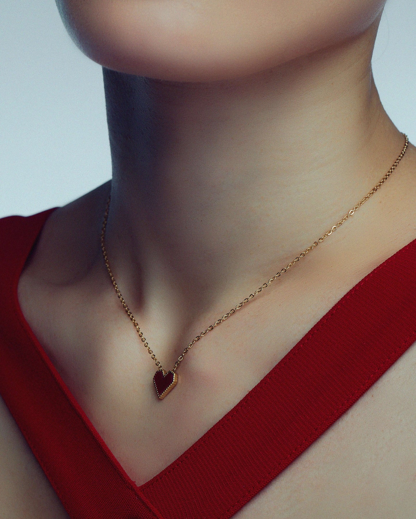 Sculpted Heart Pendant
