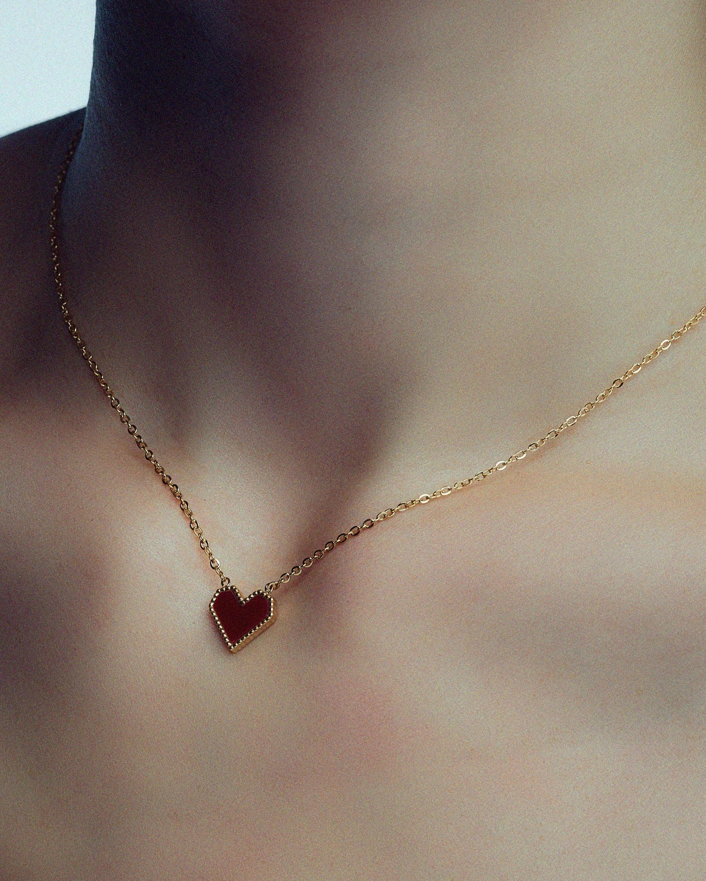 Sculpted Heart Pendant