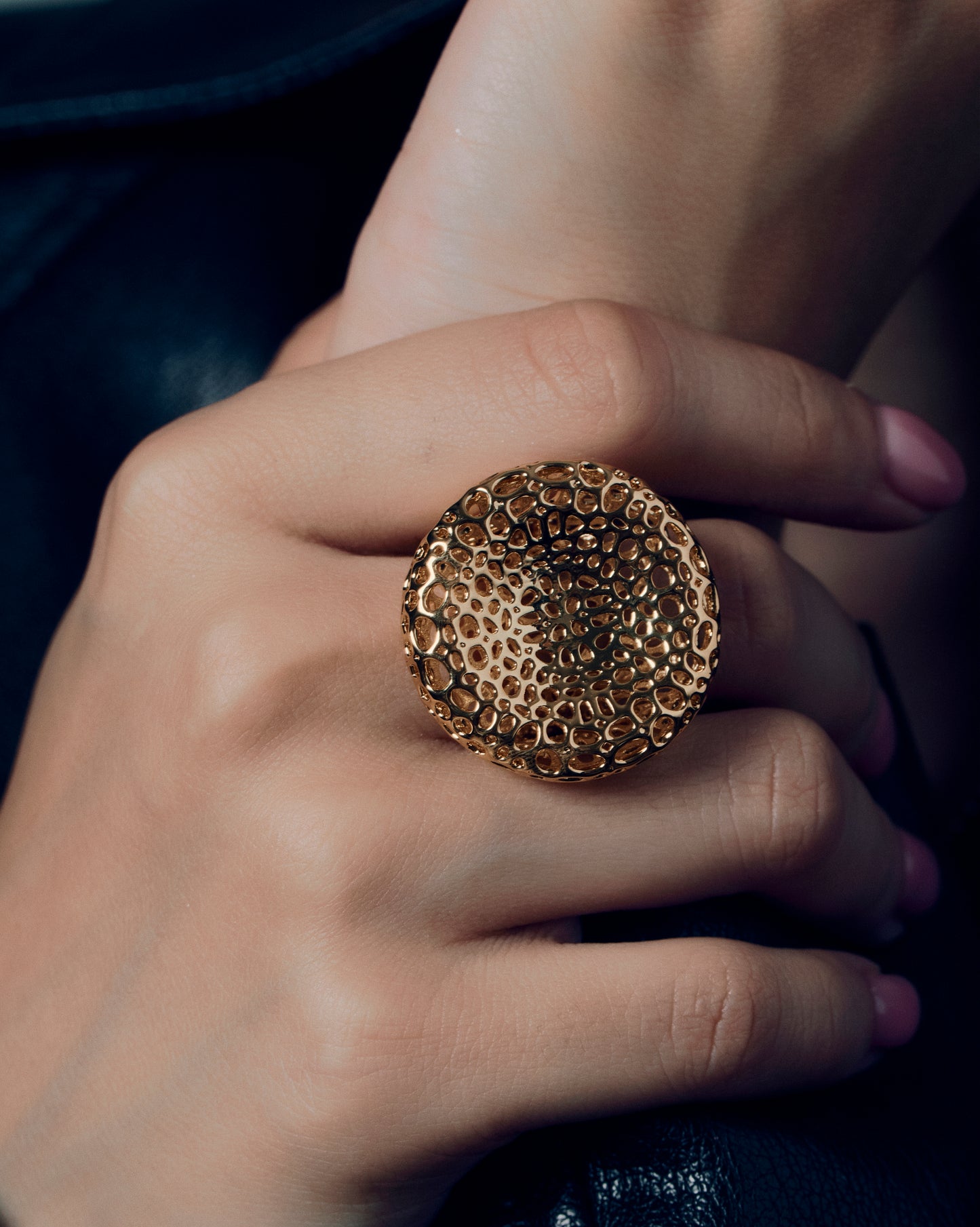 Open-Work Dome Ring