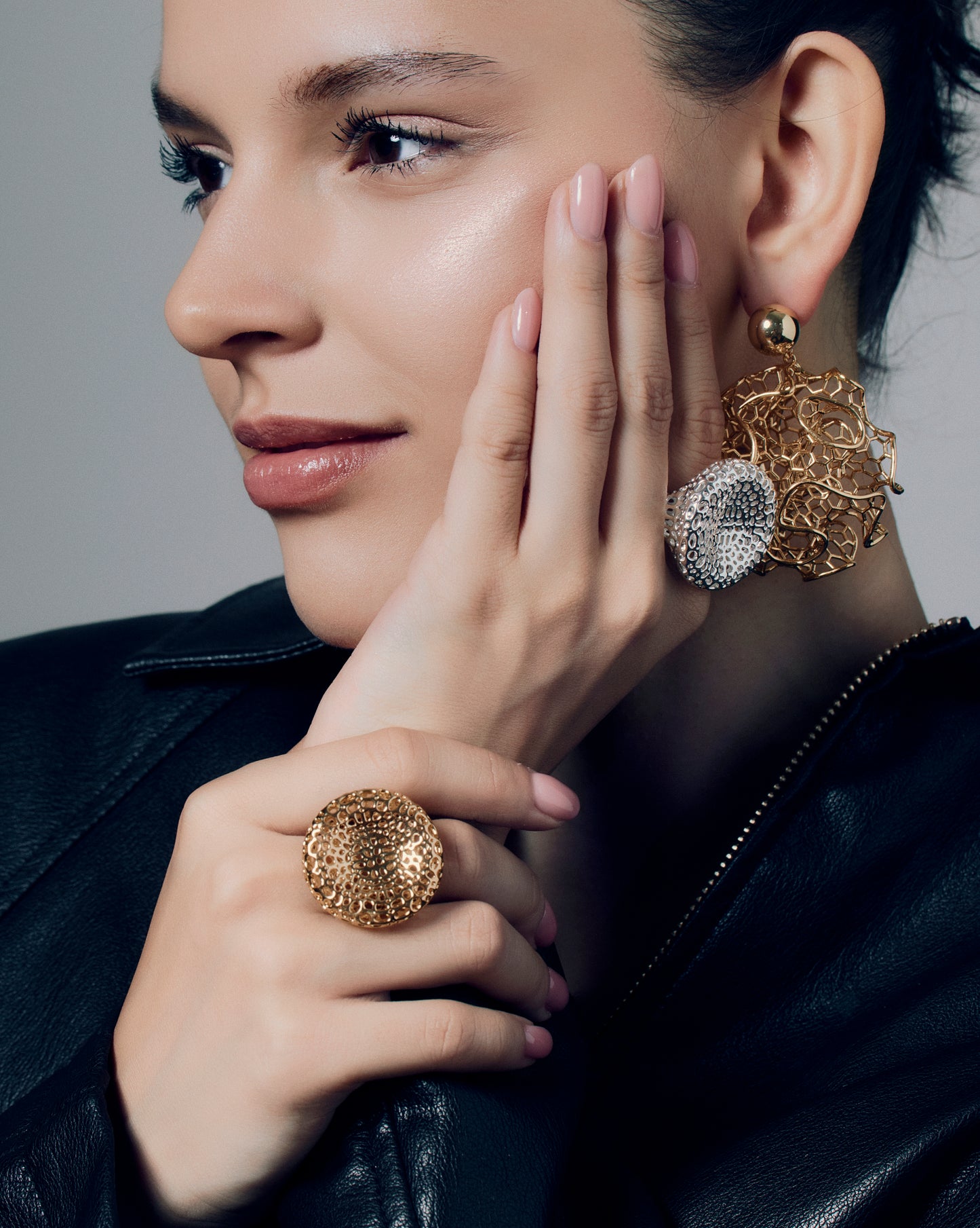 Open-Work Dome Ring