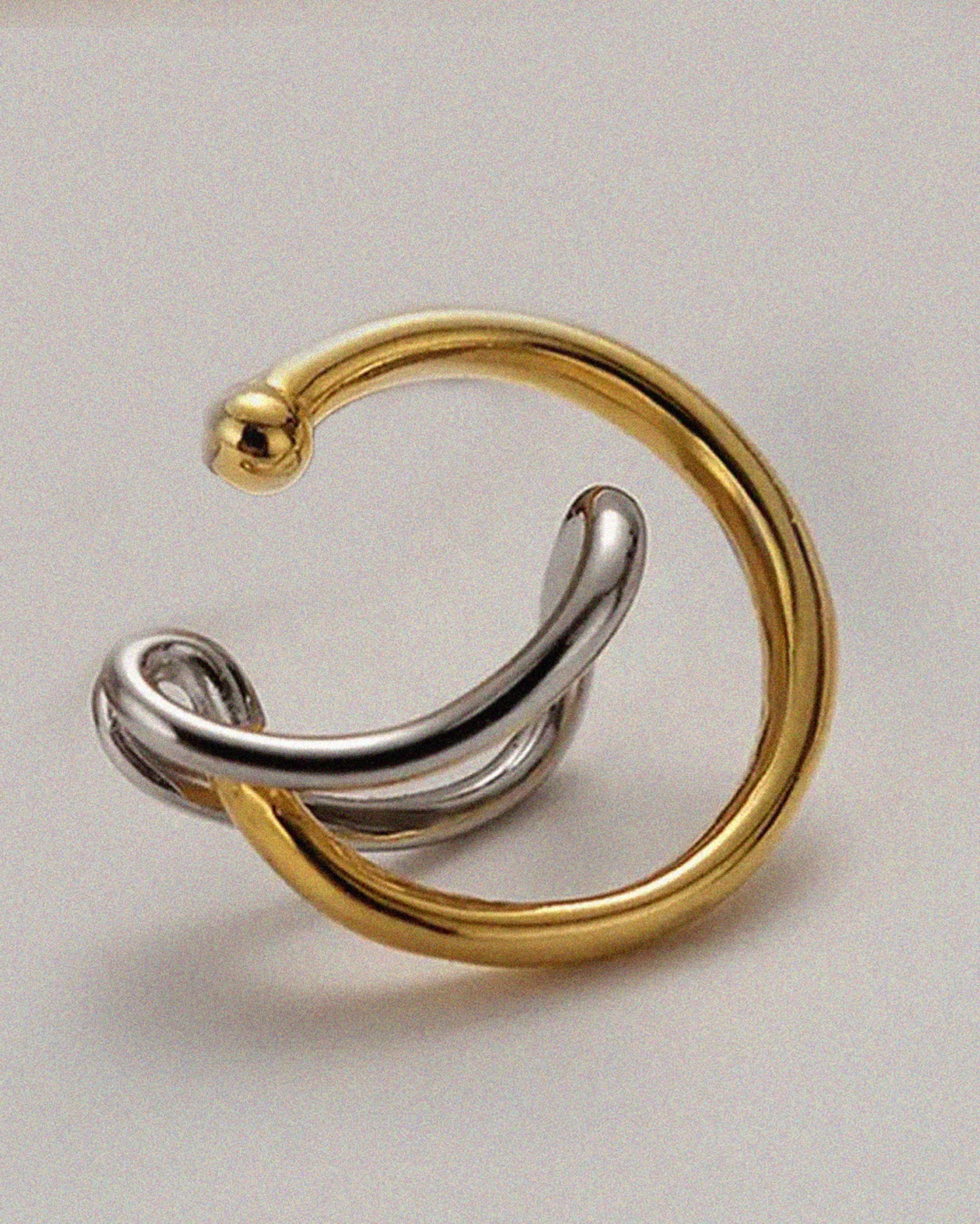 Mia Two-Tone Ear Cuff