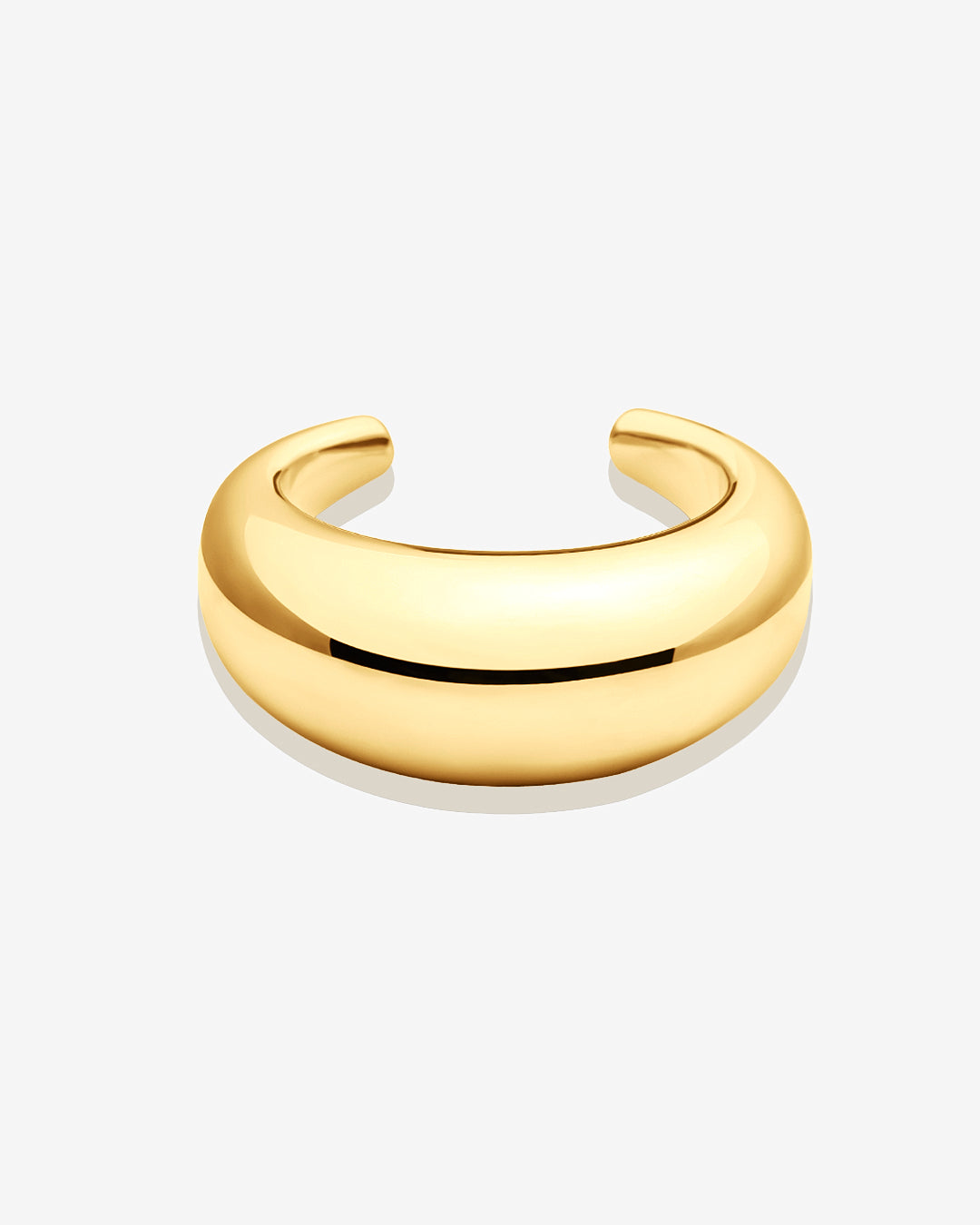 Silver Dome Cuff Bracelet