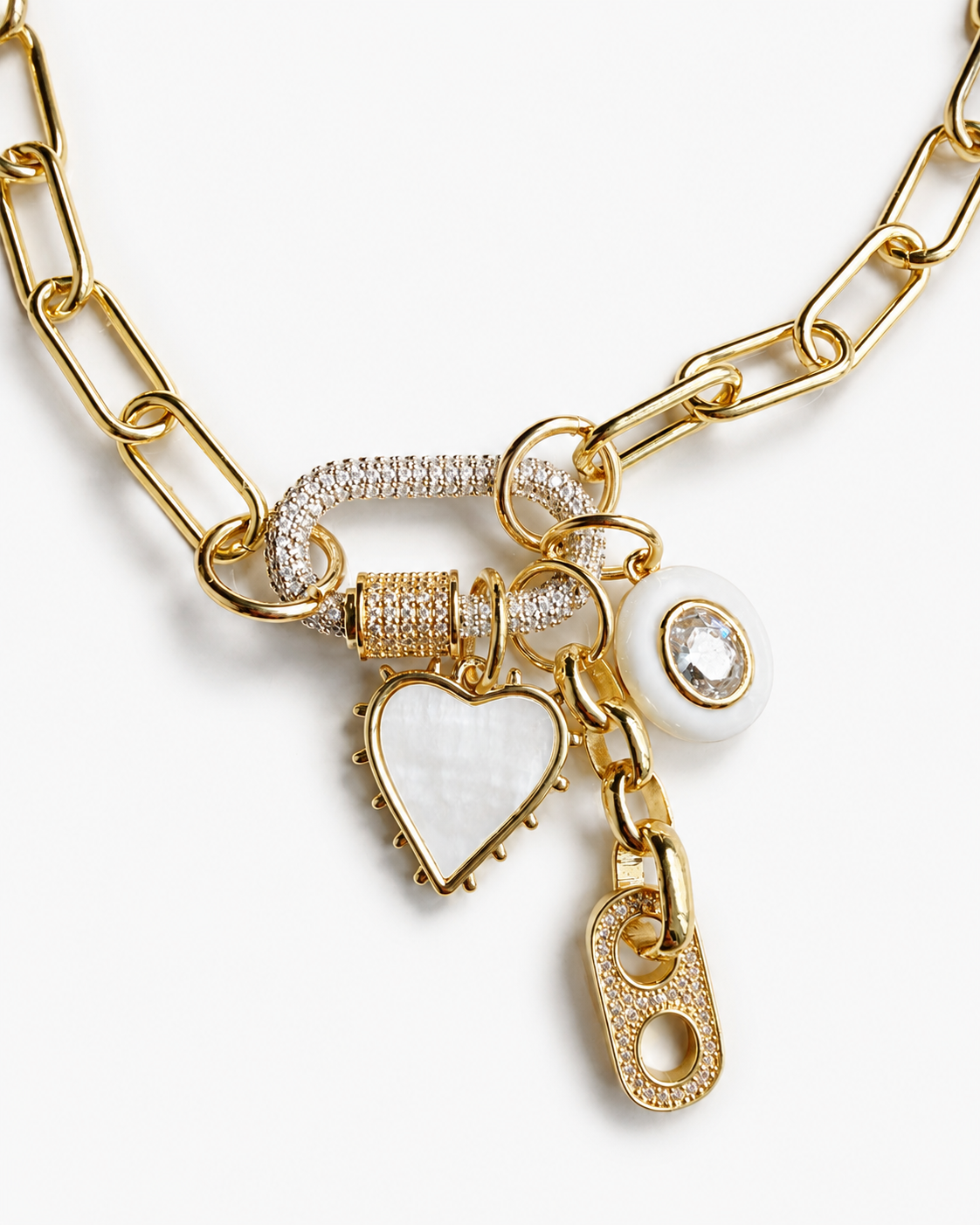 Carabiner Chain Multiple Charms