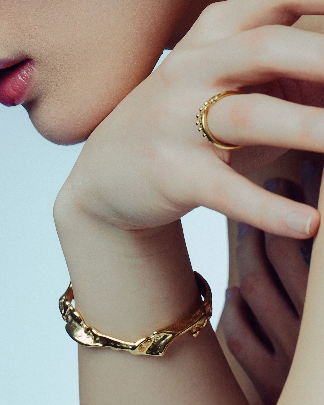 Molten Cuff Bracelet