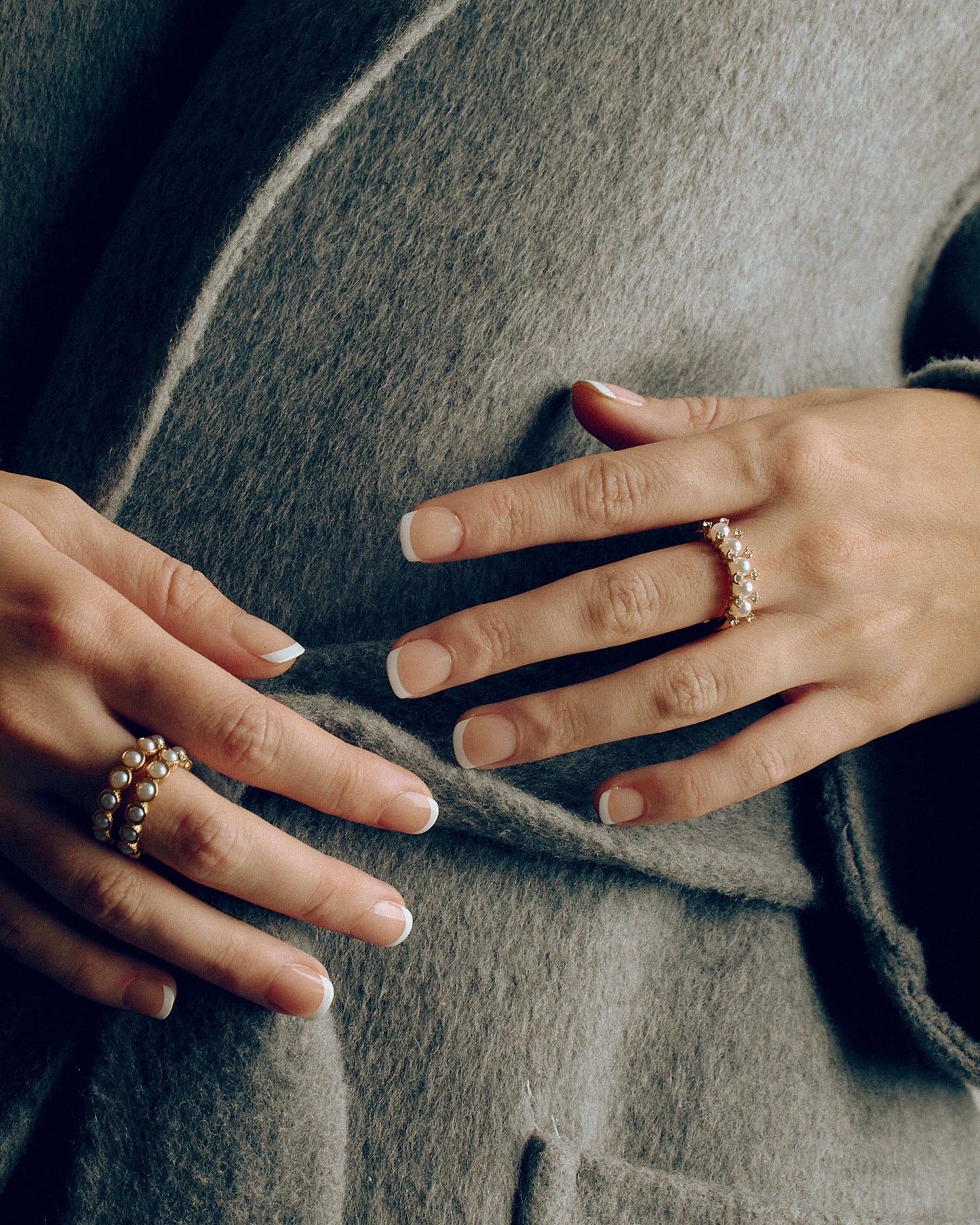 Pearl Band Ring