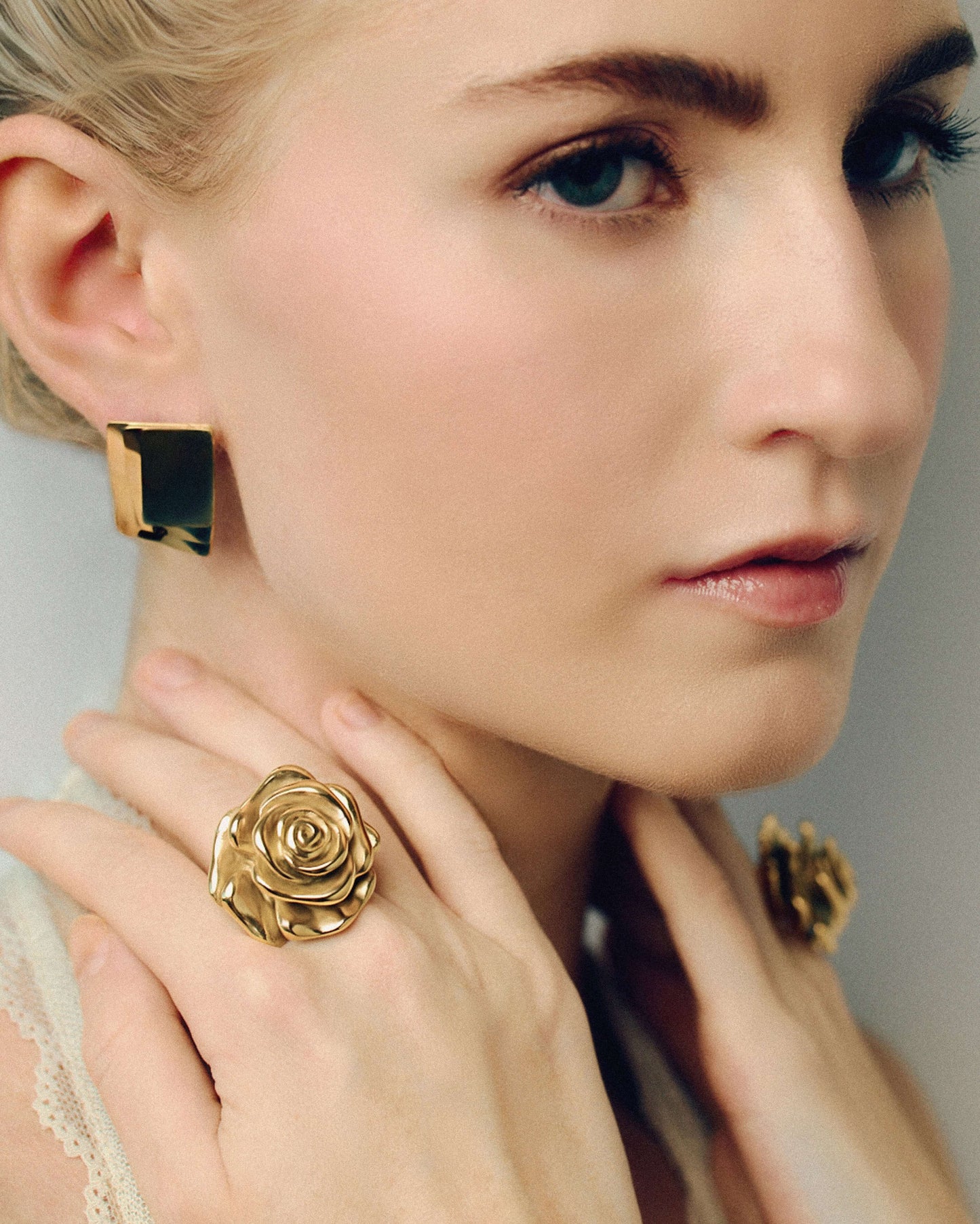 Stacked Rectangle Studs