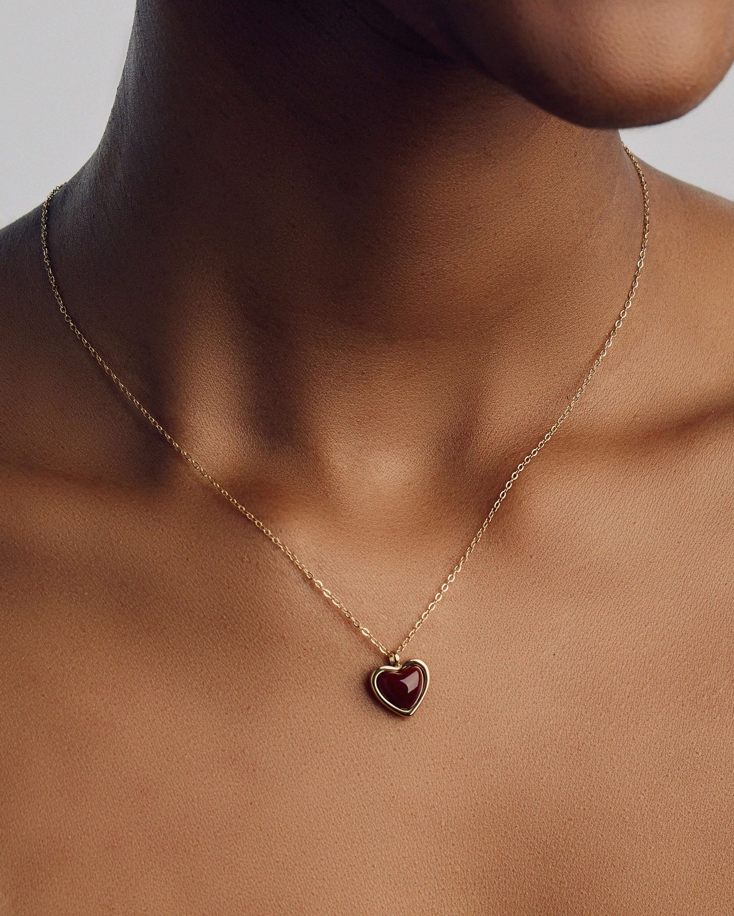 Puffy Heart Necklace