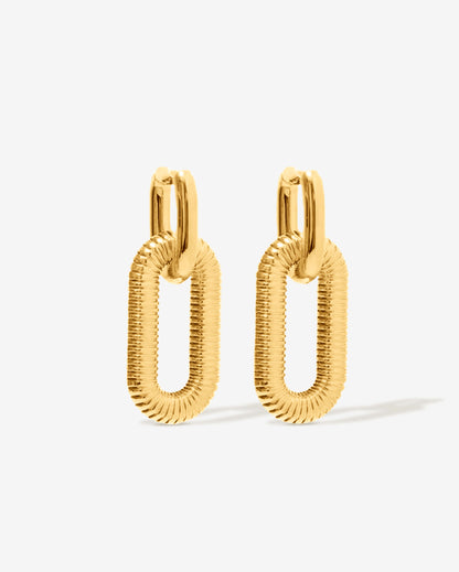 Roma Double Hoops