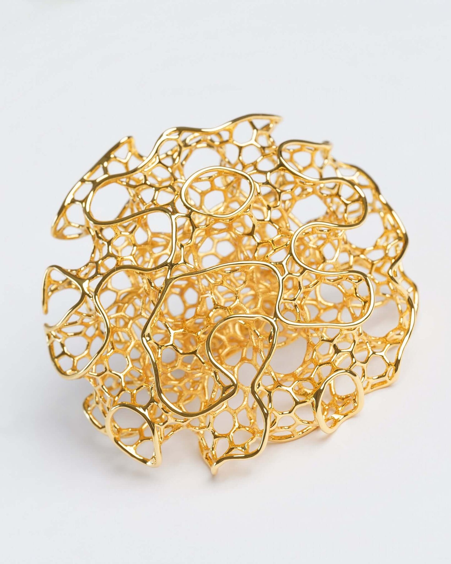 Sculptural Open-Work Ring