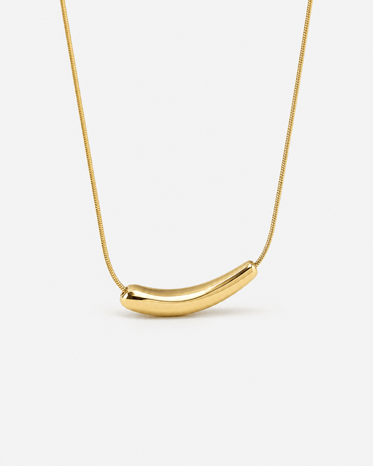 Swirl Bar Necklace