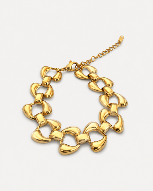 Gold Link Bracelet
