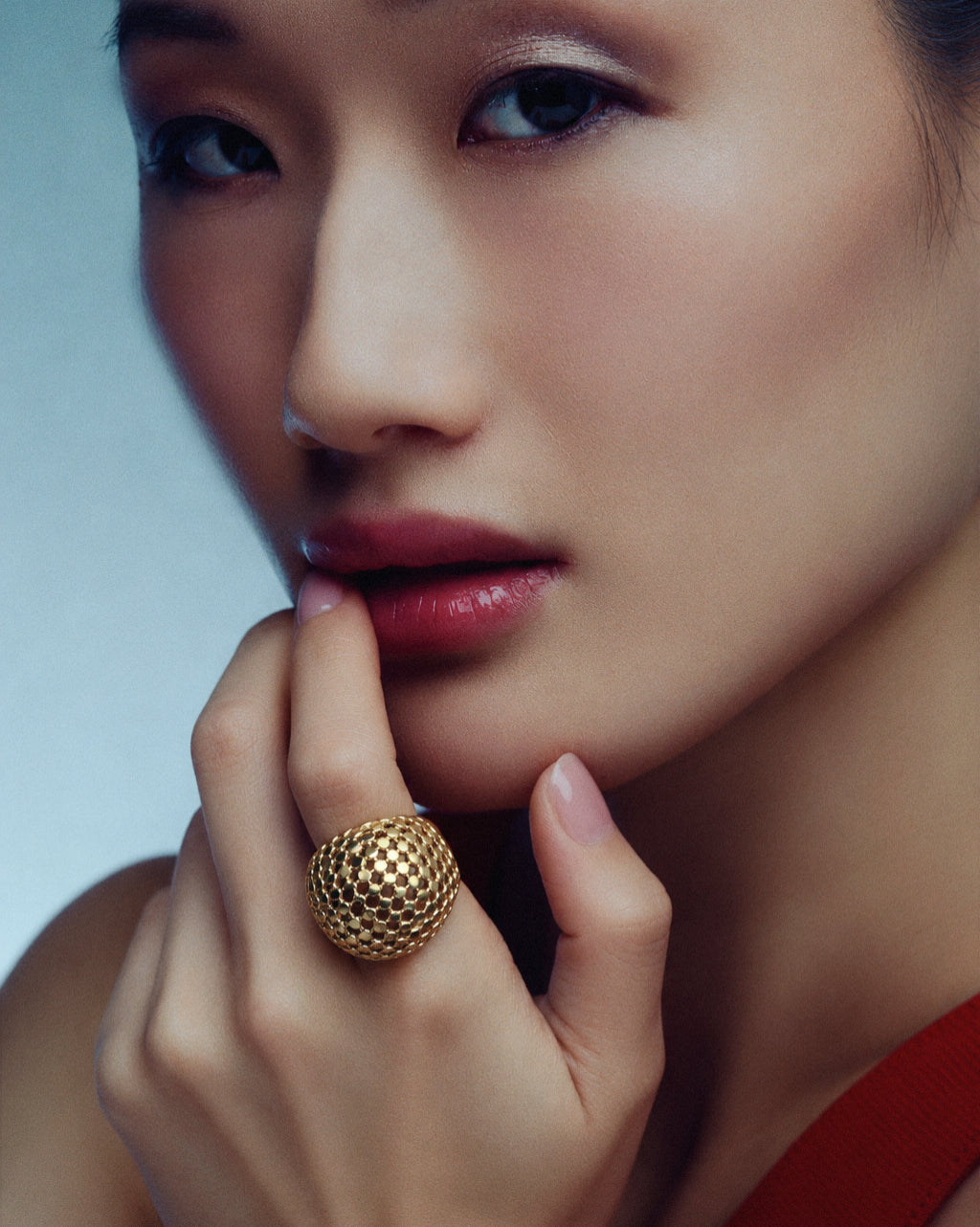 Openwork Dome Ring