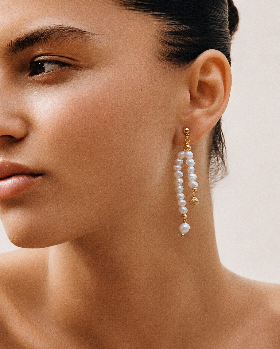 Pearl Drop Earrings