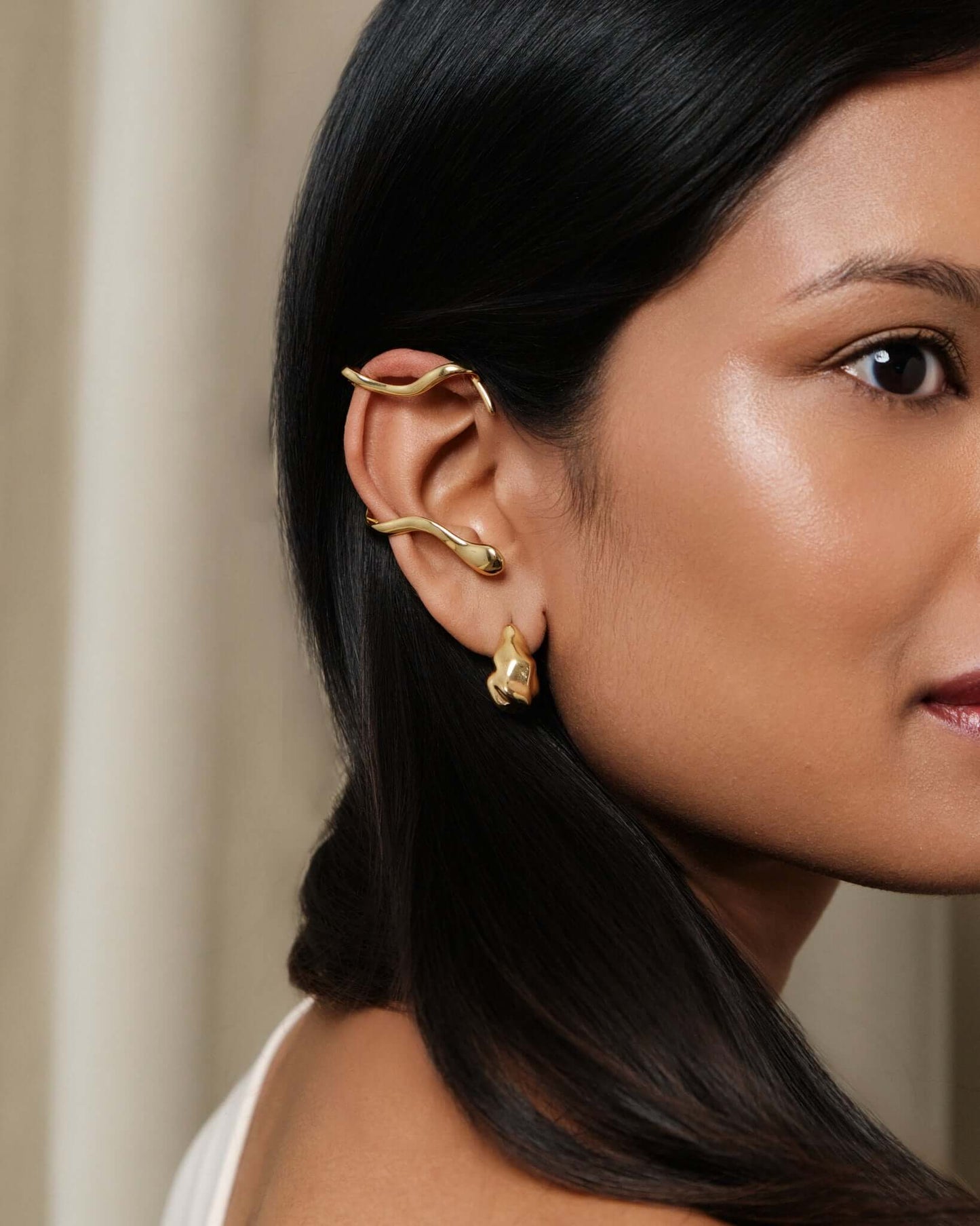 Sculptural Ear Cuff