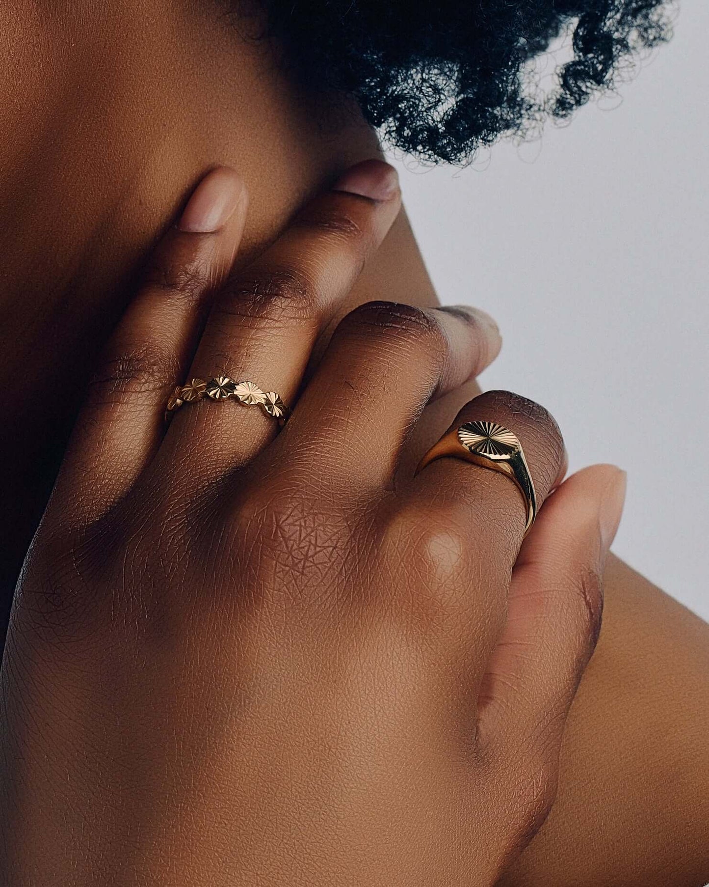 Round Signet Ring