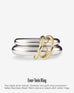 Double Ring | Chunky Statement Rings | Twin Ring | Double Stack Rings ...