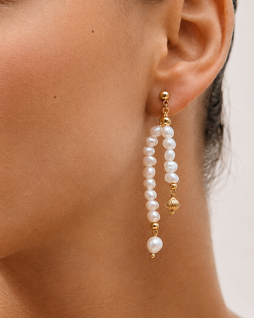 Pearl Drop Earrings