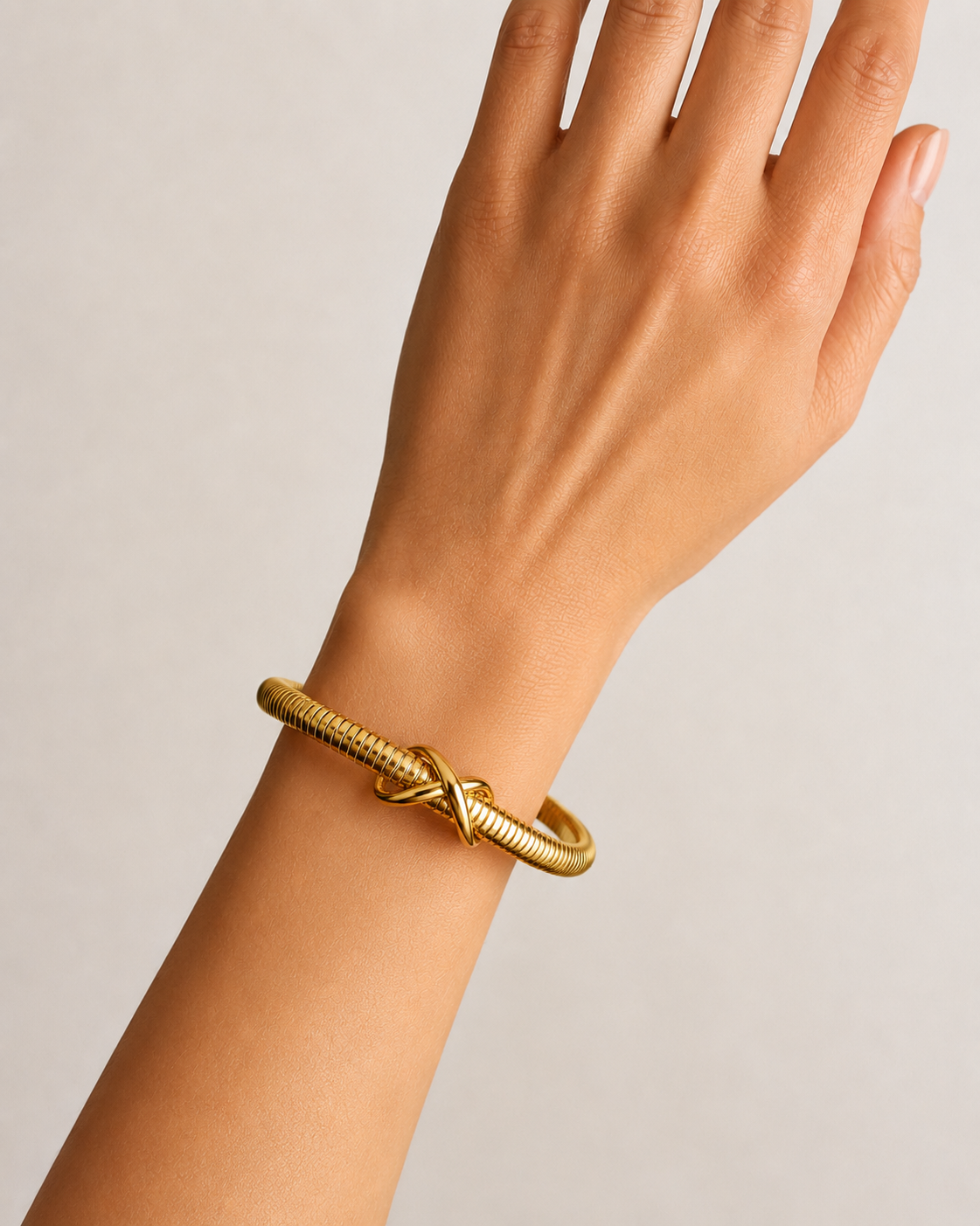 Knot Bangle Bracelet