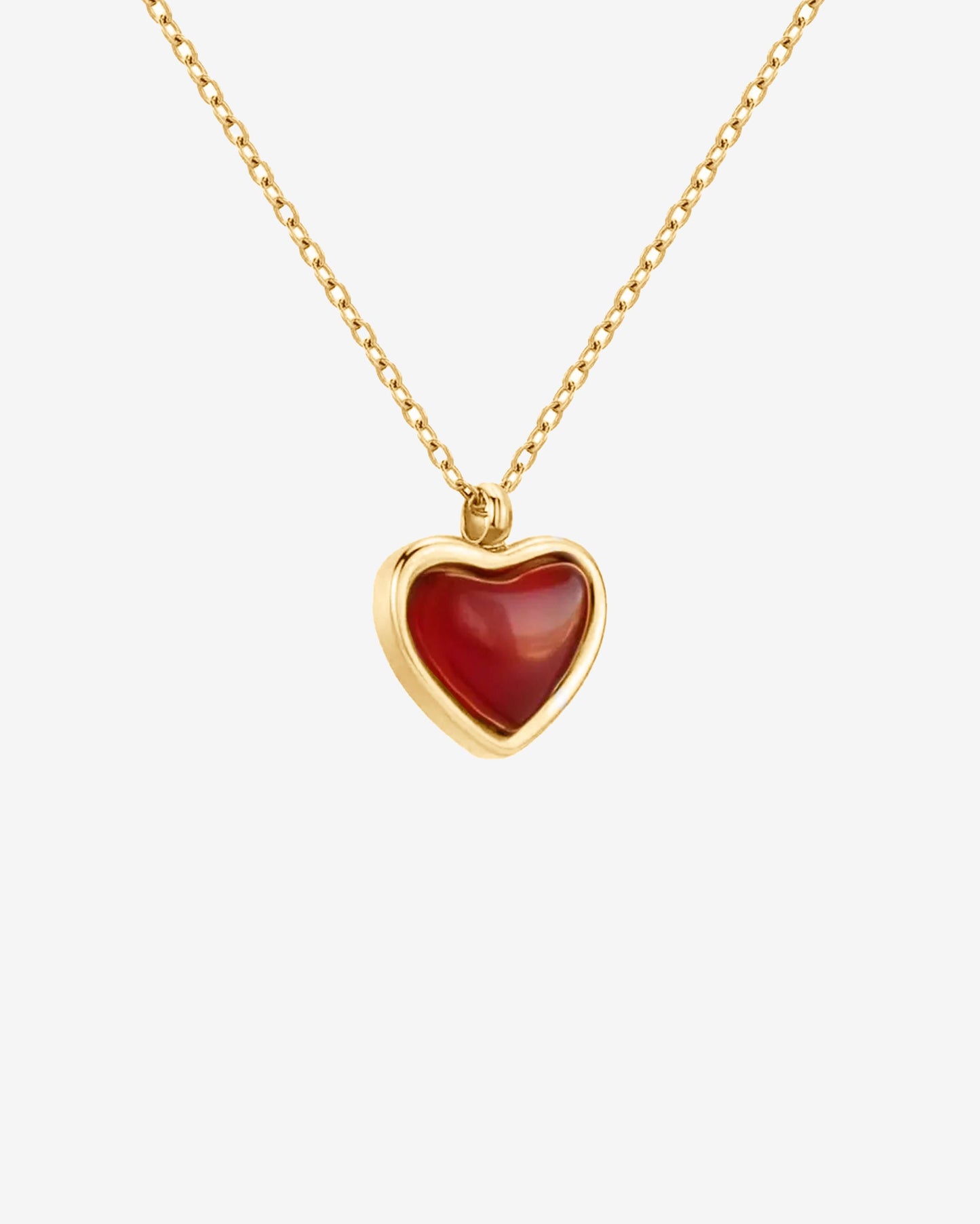 Puffy Heart Necklace