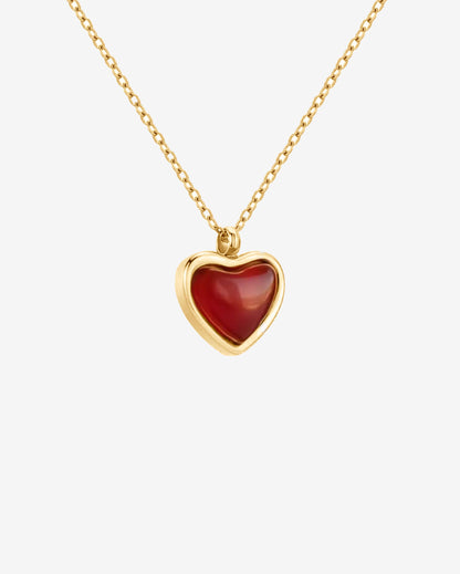 Puffy Heart Necklace