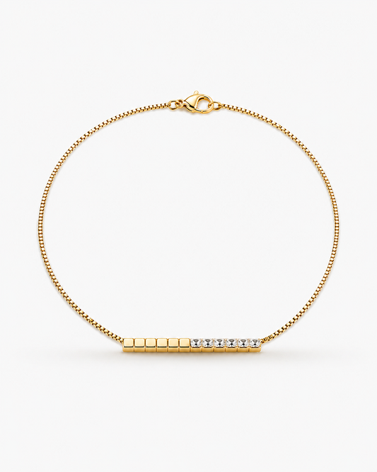 Long Bar Pendant Necklace