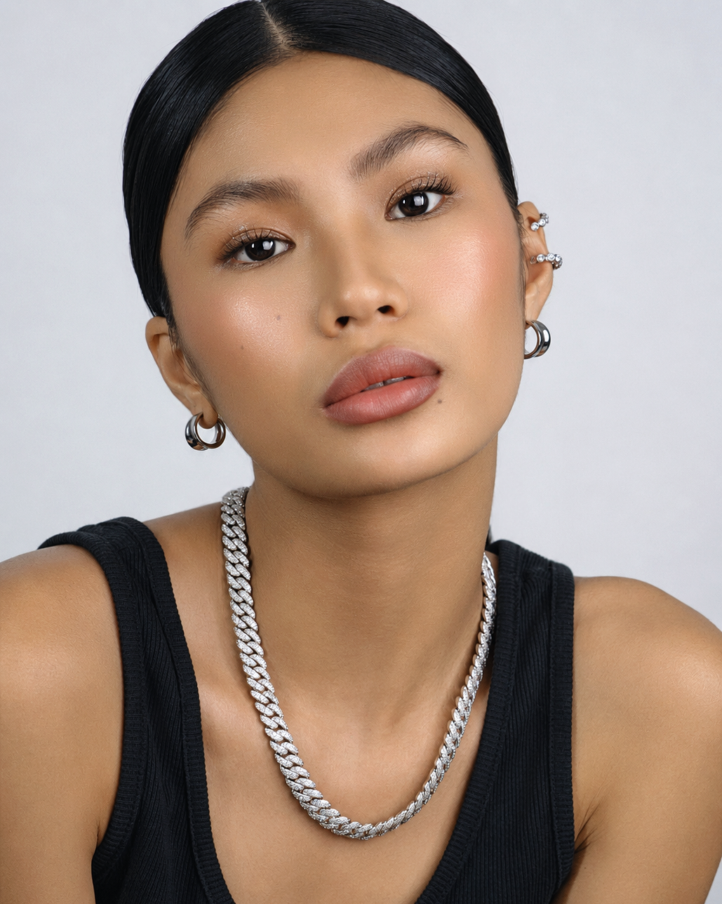 Wide Gold Hoops