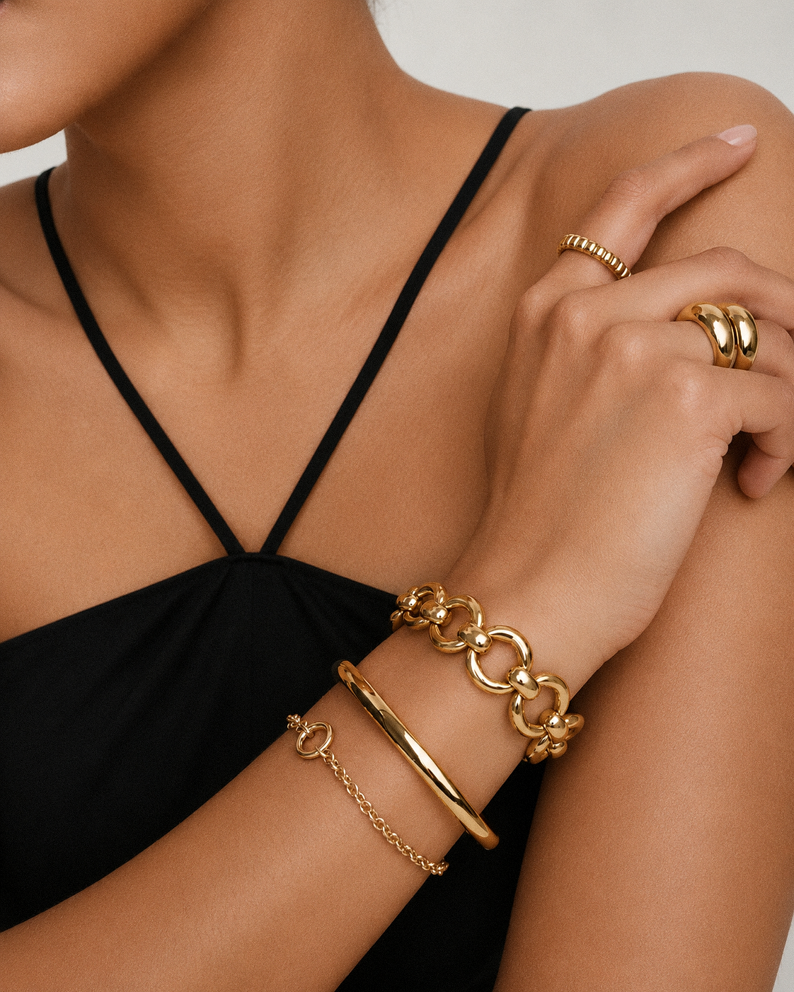 Gold Link Bracelet