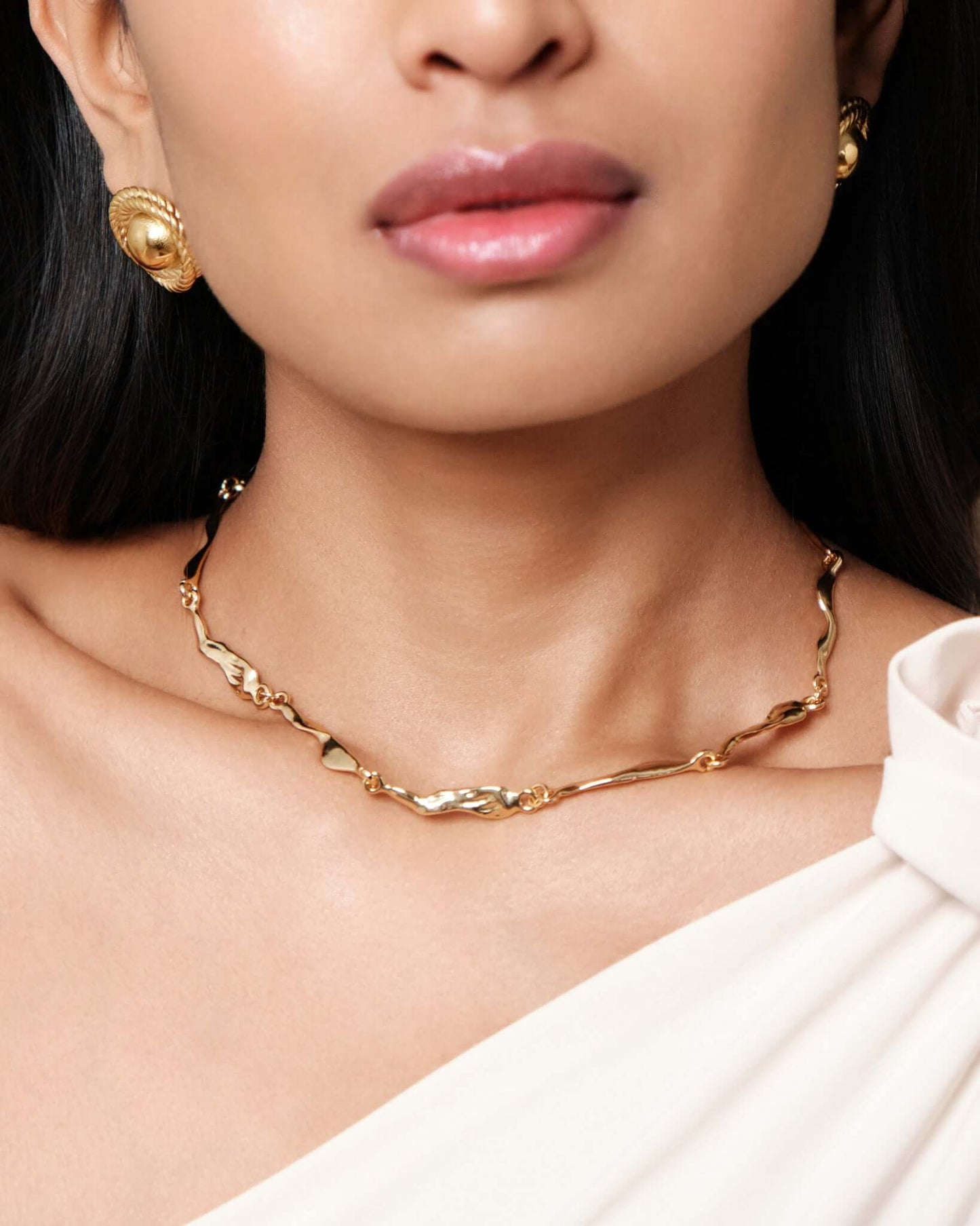 Molten Link Necklace