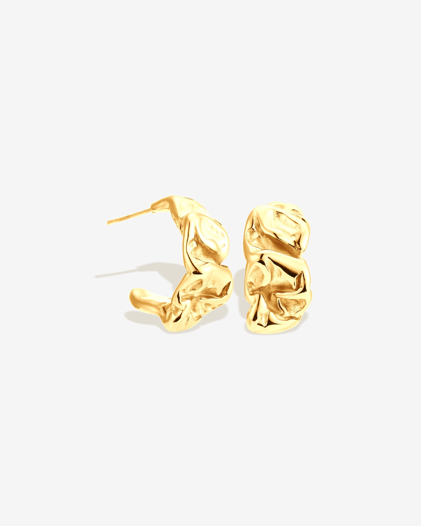 Molten Gold Hoops