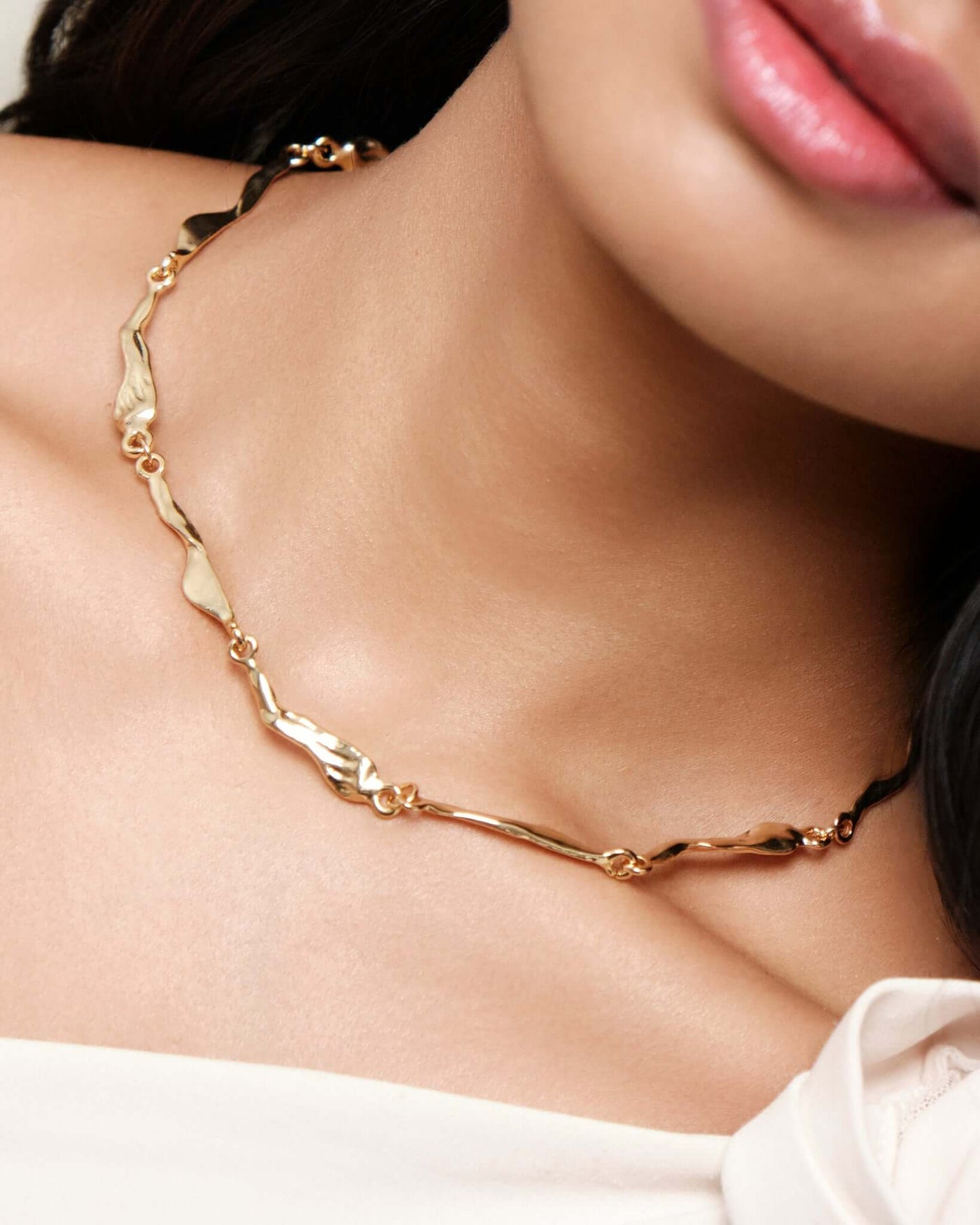 Molten Link Necklace