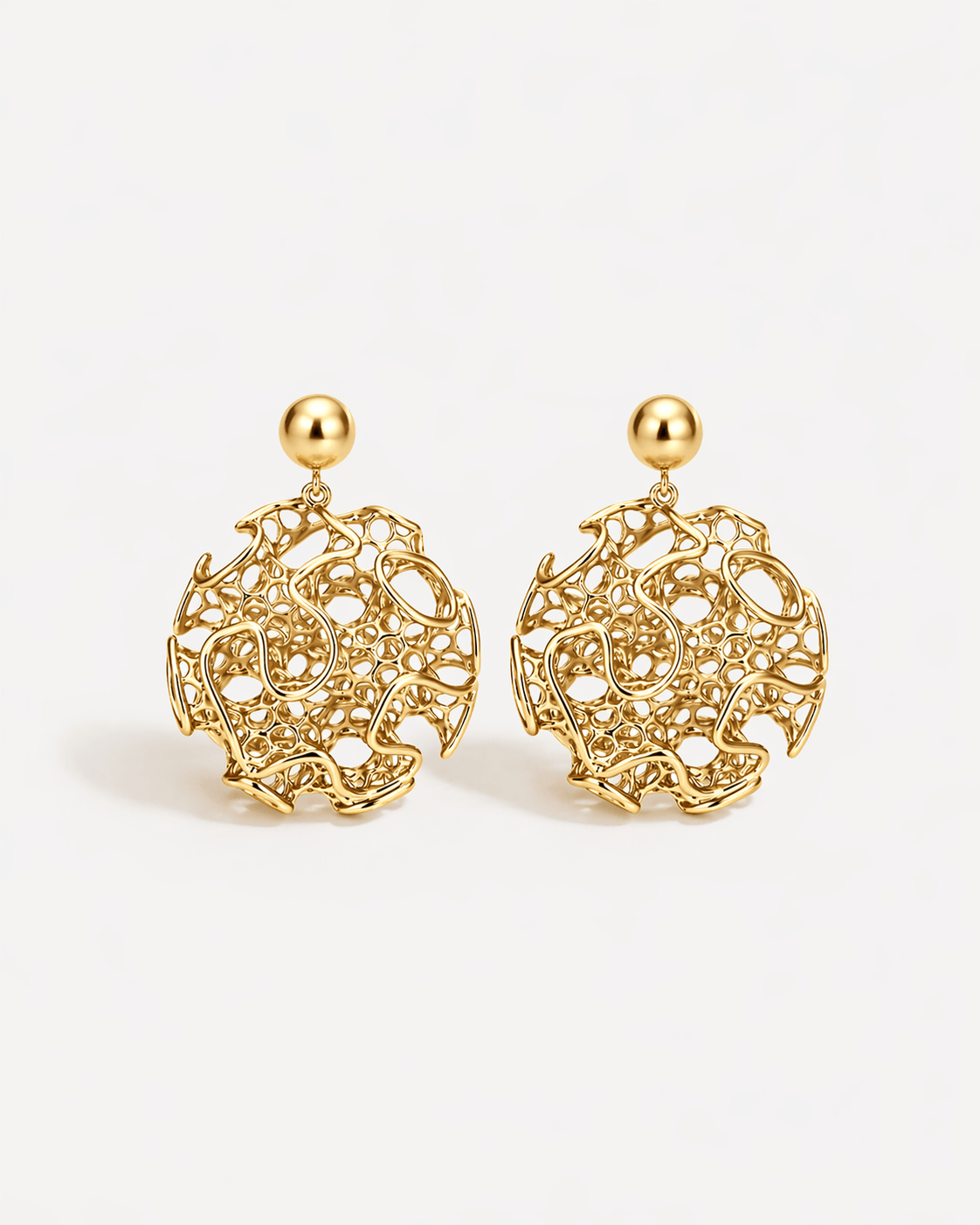 Filigree Orb Earrings