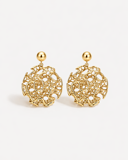 Filigree Orb Earrings