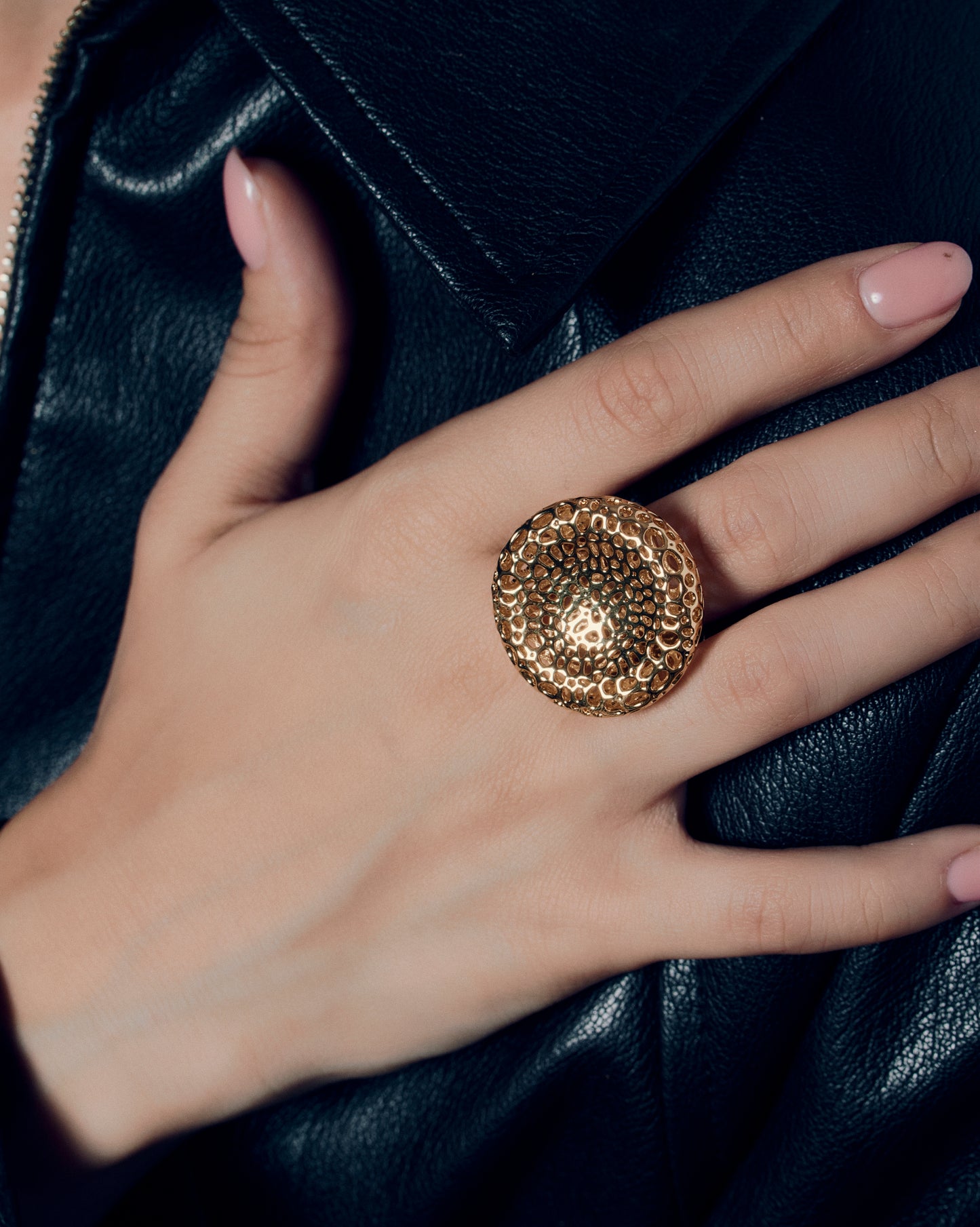 Open-Work Dome Ring