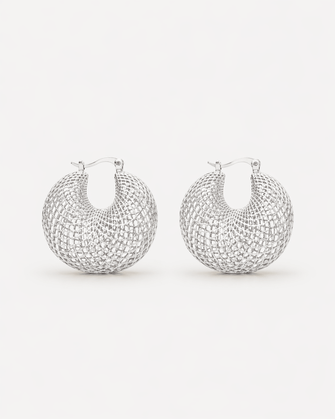 Openwork Mesh Hoop