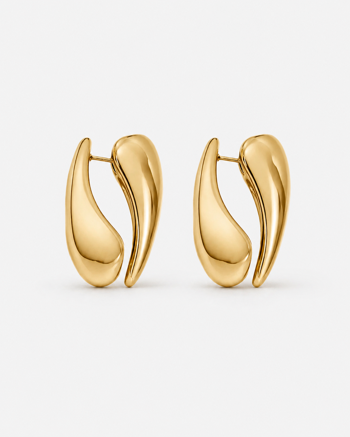 Two-Sided Teardrop Studs