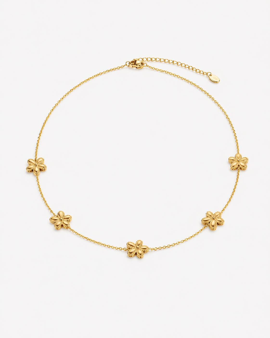 Flower Charm Necklace
