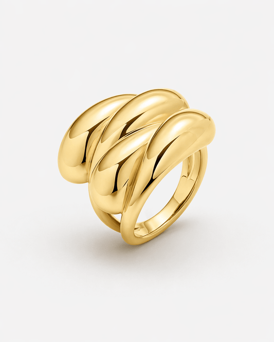 Four Fold Dome Ring