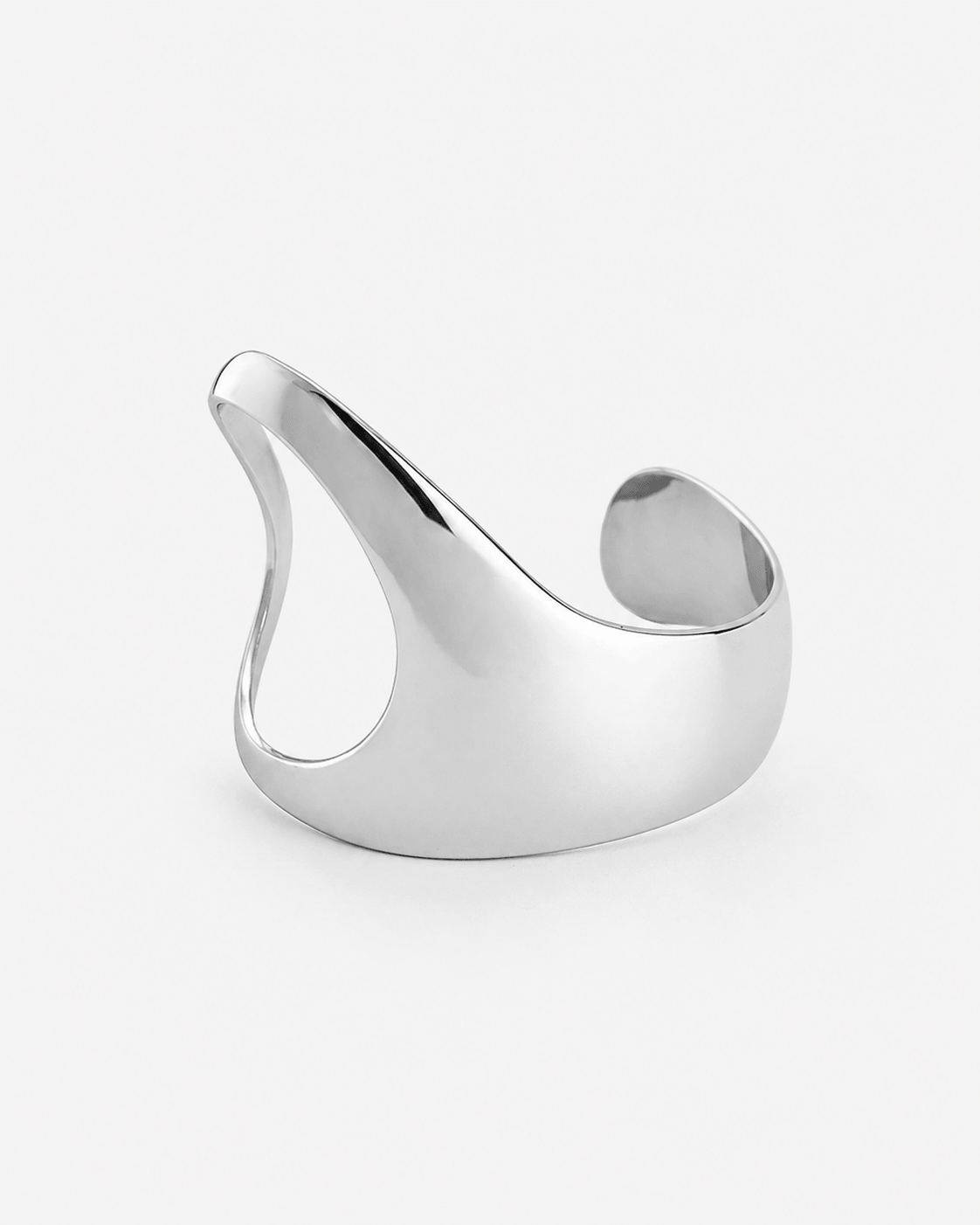 Sculptural palm bracelet cuff in gold or silver finish, modern statement cuff bracelet for women, bold open wrist cuff jewelry, minimalist sculptural arm bracelet, elegant contemporary accessory for everyday or special occasion styling