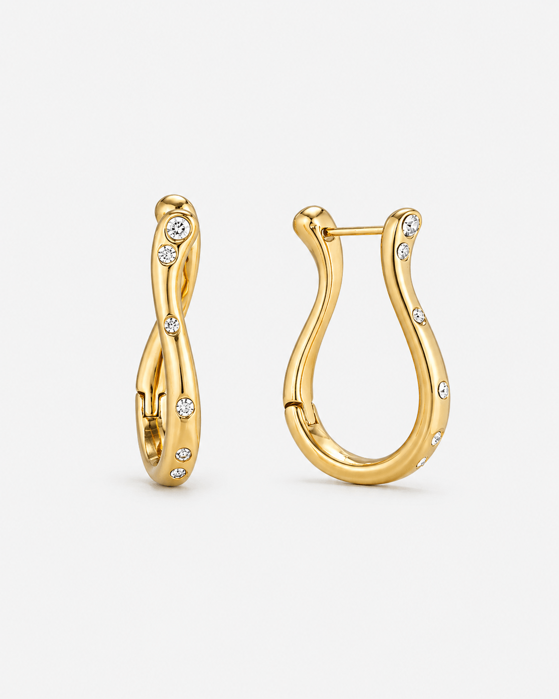 CZ Crystal Hoop