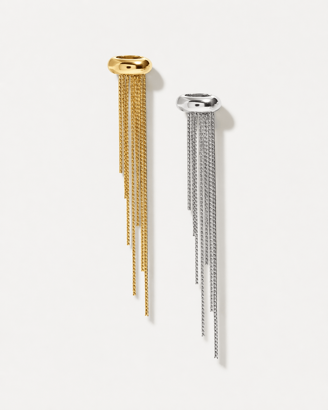 Dome Chain Ear Cuff
