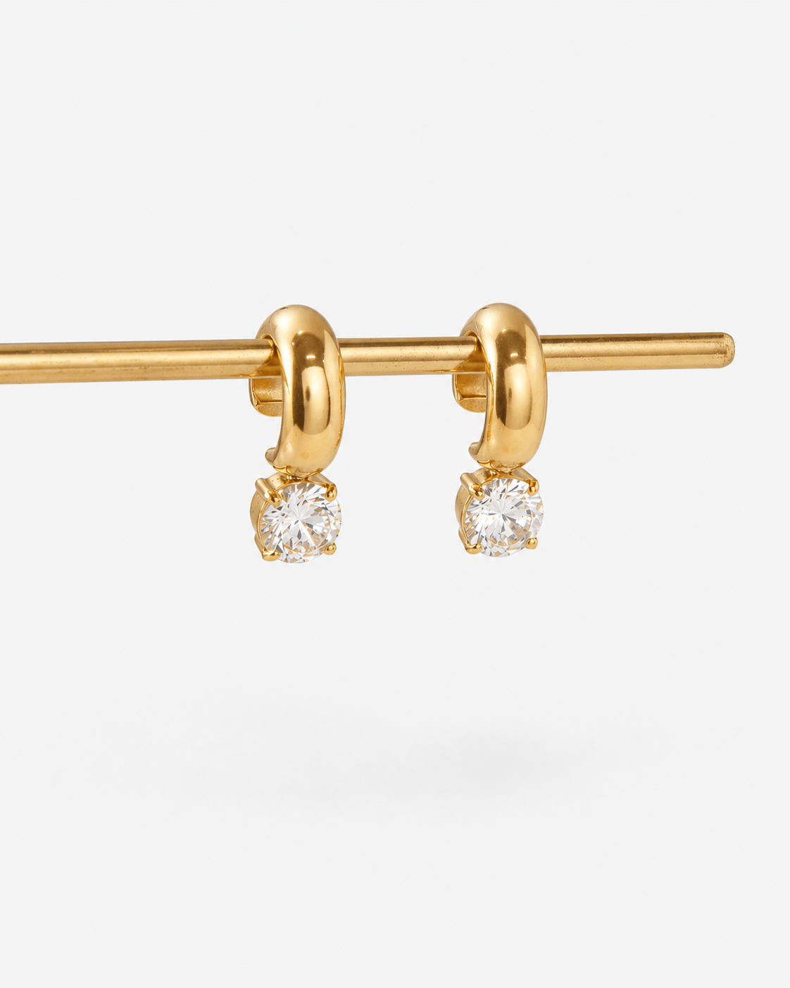 Crystal Hoop Ear Cuff