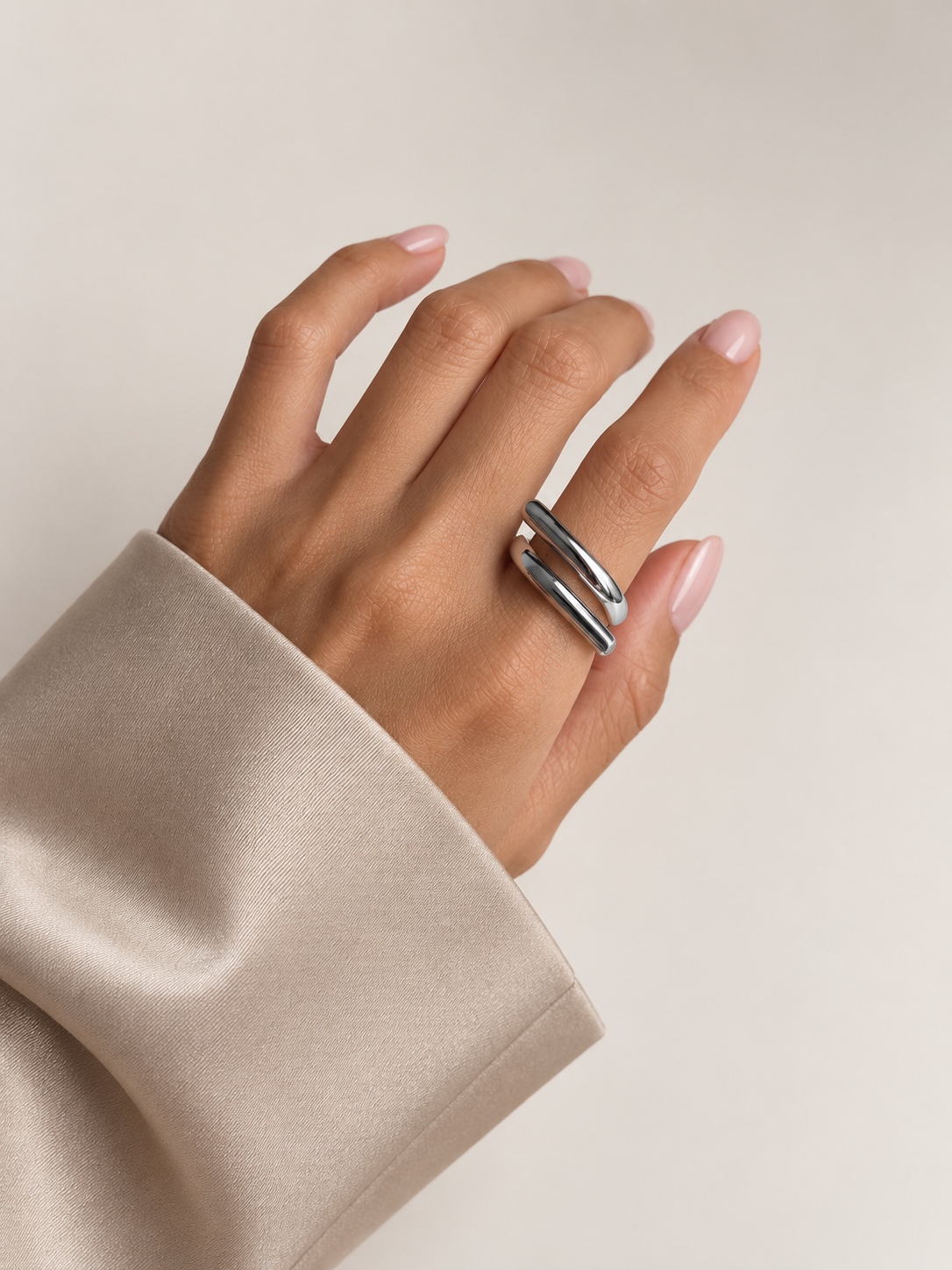Sculptural Wrap Ring