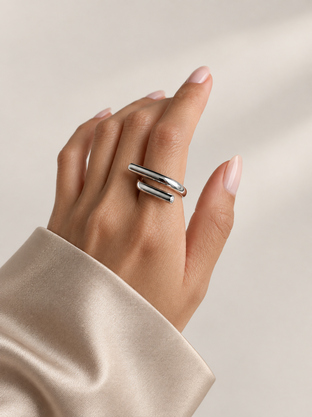 Sculptural Wrap Ring