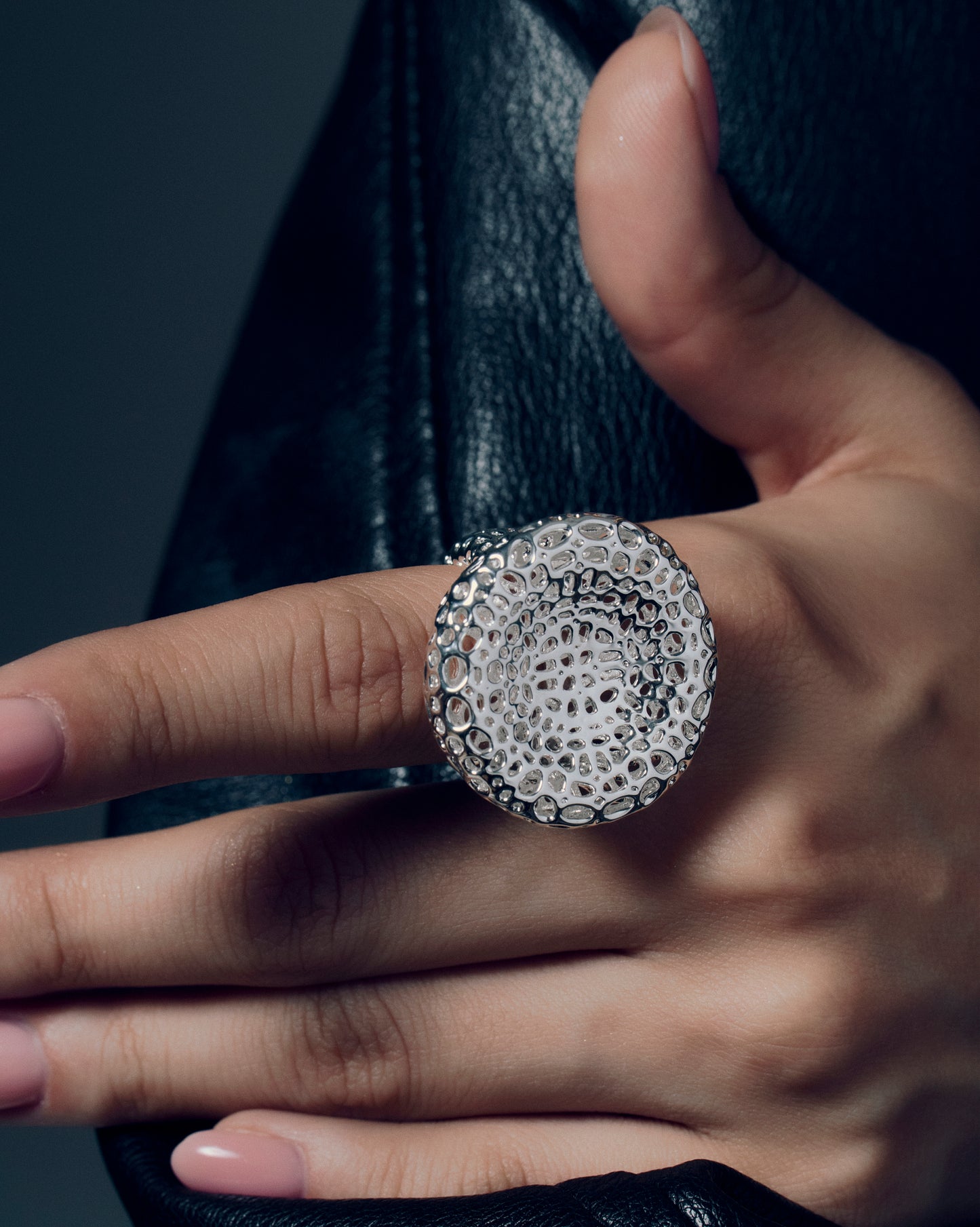 Open-Work Dome Ring