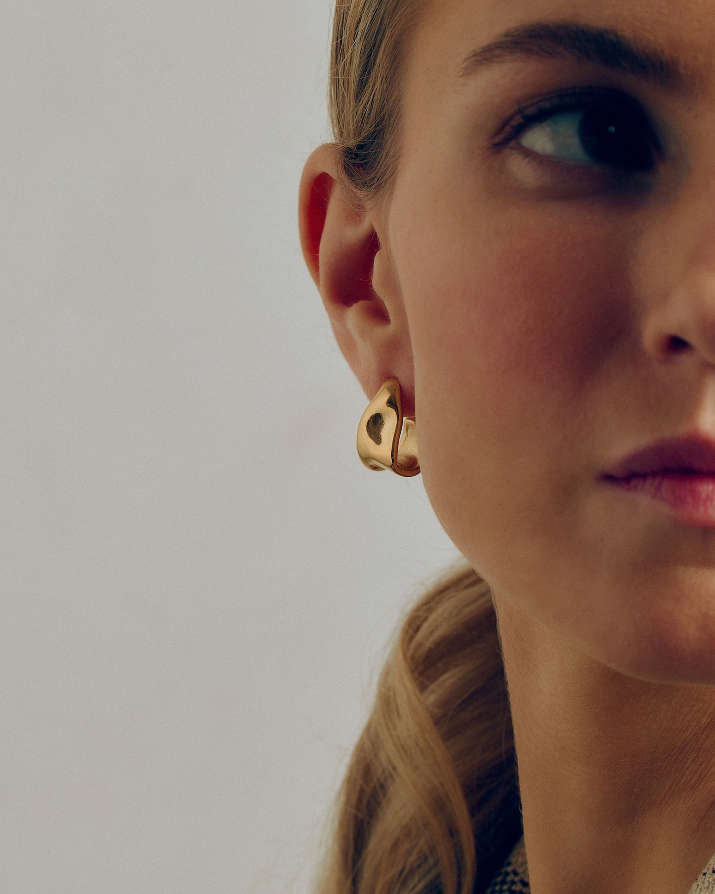 Molten Gold Hoops
