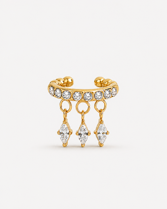 CZ Crystal Ear Cuff